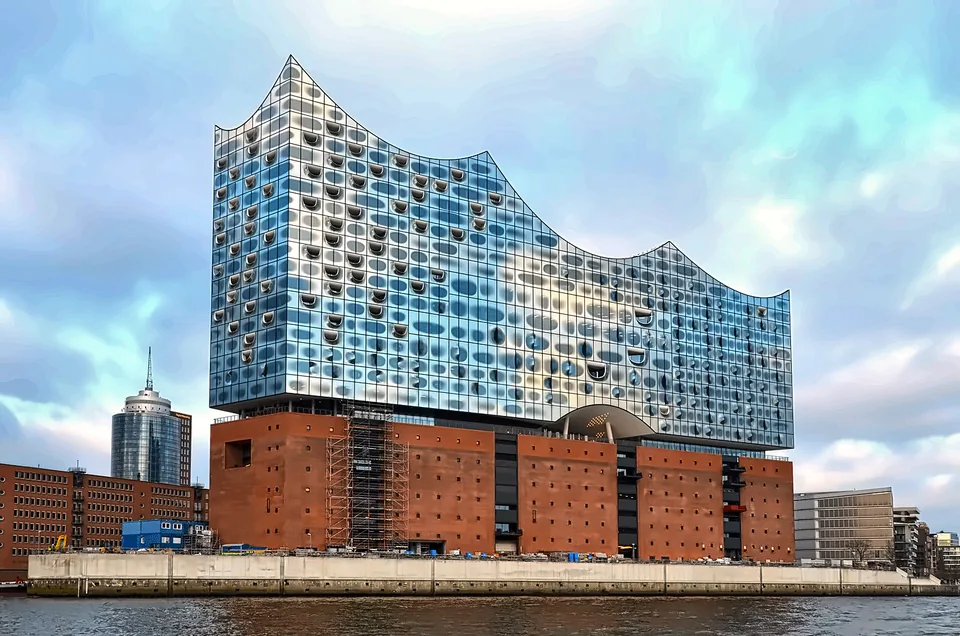 Die Elbphilharmonie in Hamburg